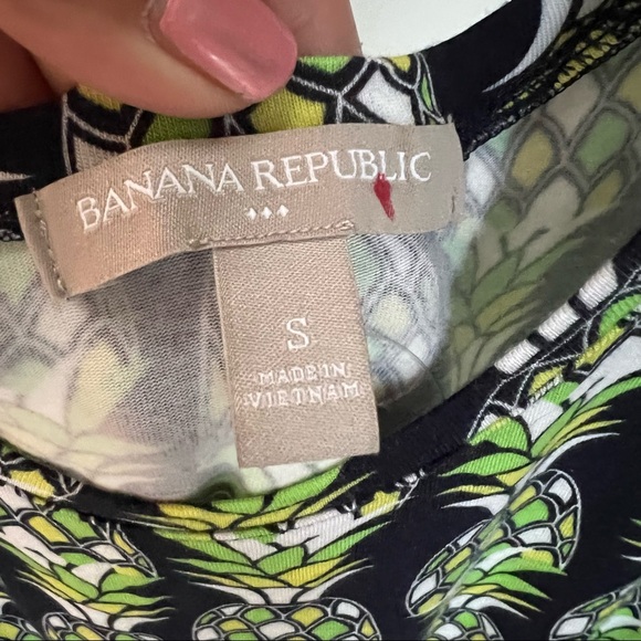 NWT Banana Republic Pineapple tank dress|small - Picture 9 of 9